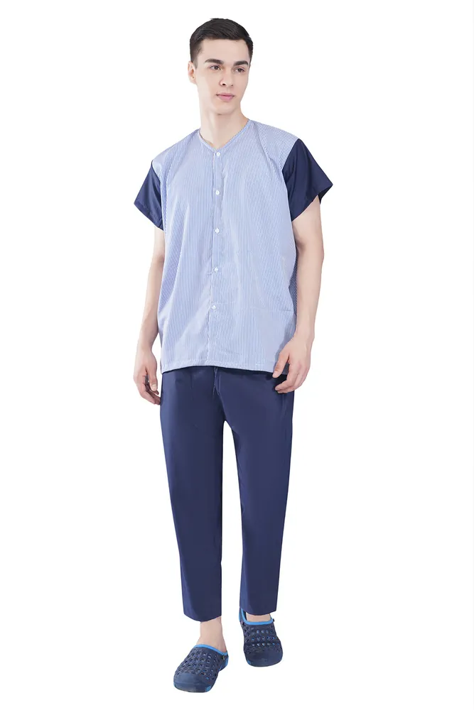 Premium Unisex Patient Dress Lotus
